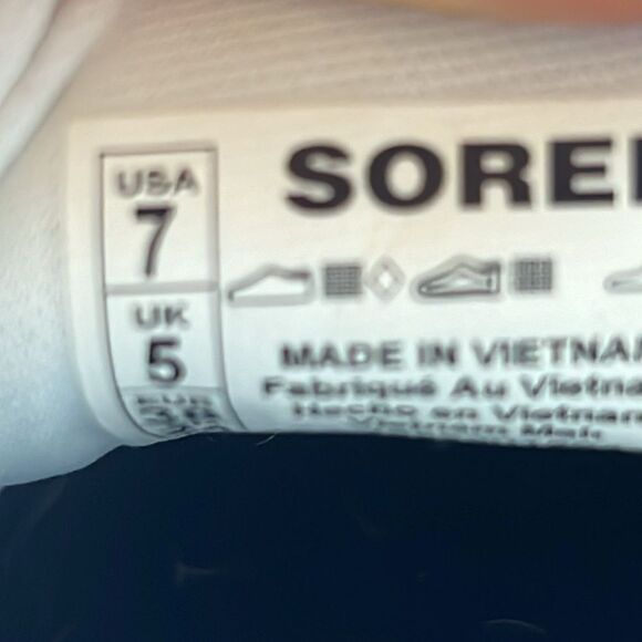 New Free People x Sorel Kinetic Breakthru Day Lace Sneakers US 7 - Picture 5 of 5